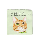 絵手紙の絵1敬語（個別スタンプ：20）