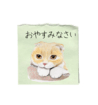 絵手紙の絵1敬語（個別スタンプ：21）