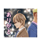 眠れない上司と眠れる棒と報連相2.1（個別スタンプ：1）