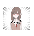 でんでん虫工房のゆるじょちゃん【2】（個別スタンプ：2）