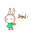 うさぎのうさみーの敬語スタンプ（個別スタンプ：10）