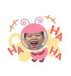 子供たちの顔で作ったスタンプ（個別スタンプ：6）