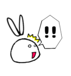 はじめましてウサギです『日常会話セット』（個別スタンプ：27）