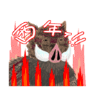 申年の猪ィ‼（個別スタンプ：27）