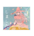 儚い女の子（個別スタンプ：9）