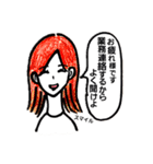 大学体育部活女子のための特殊スタンプ（個別スタンプ：15）