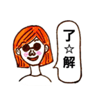 大学体育部活女子のための特殊スタンプ（個別スタンプ：29）