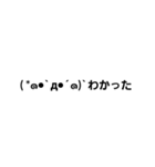 日頃使う顔文字Part3（挨拶編）（個別スタンプ：14）