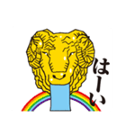 吐水口羊（個別スタンプ：7）