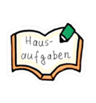 まるくんドイツ語フレーズ2（個別スタンプ：6）