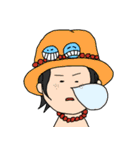 ONE PIECE×19#の落書きスタンプ（個別スタンプ：7）