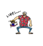 ONE PIECE ルフィ子供時代スタンプ（個別スタンプ：6）
