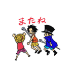 ONE PIECE ルフィ子供時代スタンプ（個別スタンプ：8）