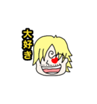 ウェイチイのONE PIECEスタンプ（個別スタンプ：3）
