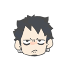 ONE PIECE ローの顔だけスタンプ（個別スタンプ：2）