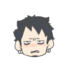 ONE PIECE ローの顔だけスタンプ（個別スタンプ：7）