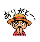 王道！定番！ONE PIECE×●●●●スタンプ（個別スタンプ：11）