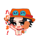 るおのONE PIECE 日常スタンプ（個別スタンプ：30）