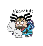 ONE PIECE ワノ国-1 nekoze Sticker（個別スタンプ：16）