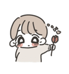 ゆるミニ かなえまるくま！3！（個別スタンプ：15）