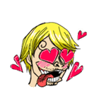 ONE PIECE Sticker written by MAYHEM（個別スタンプ：5）