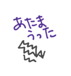いたいつらい（個別スタンプ：22）