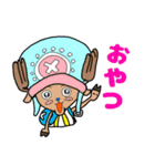 ONE PIECE 冷蔵庫の落書き スタンプ（個別スタンプ：10）