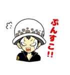 ONE PIECE 冷蔵庫の落書き スタンプ（個別スタンプ：29）