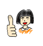 使える！手描きイラスト（個別スタンプ：6）