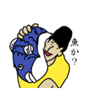 筋肉さんの日常スタンプ（個別スタンプ：9）