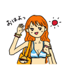 ONE PIECE 日常使えるマイスタンプ（個別スタンプ：9）