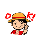 3go5pbのONE PIECEスタンプ（個別スタンプ：4）