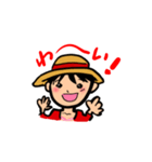 3go5pbのONE PIECEスタンプ（個別スタンプ：7）