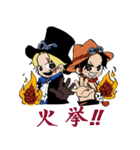 ONE PIECE 可愛いASLスタンプ（個別スタンプ：14）