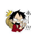 ONE PIECE 可愛いASLスタンプ（個別スタンプ：19）