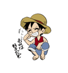 ONE PIECE 可愛いASLスタンプ（個別スタンプ：23）