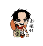 ONE PIECE 可愛いASLスタンプ（個別スタンプ：25）