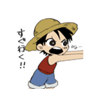 ONE PIECE 可愛いASLスタンプ（個別スタンプ：26）