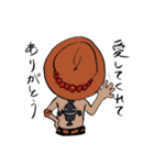 ONE PIECE 可愛いASLスタンプ（個別スタンプ：32）