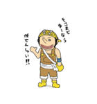 まん丸頭のONE PIECE（個別スタンプ：4）