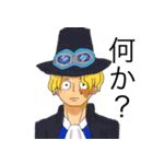ONE PIECE 無表情スタンプ（個別スタンプ：3）