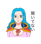ONE PIECE 無表情スタンプ（個別スタンプ：9）