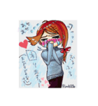 直接伝えにくいことを代言してくれる（個別スタンプ：8）