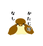 お侍さんと小鳥（個別スタンプ：5）