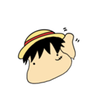 ONE PIECE ルフィだらけ（個別スタンプ：6）