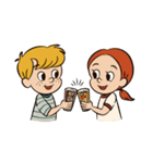 LUCY AND JOEY（個別スタンプ：23）