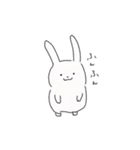 うさぎのちょす（個別スタンプ：1）