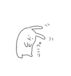 うさぎのちょす（個別スタンプ：2）