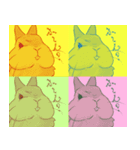 時々煽るうさぎ（個別スタンプ：2）