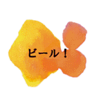 真夏のシンプルアートスタンプ（個別スタンプ：35）